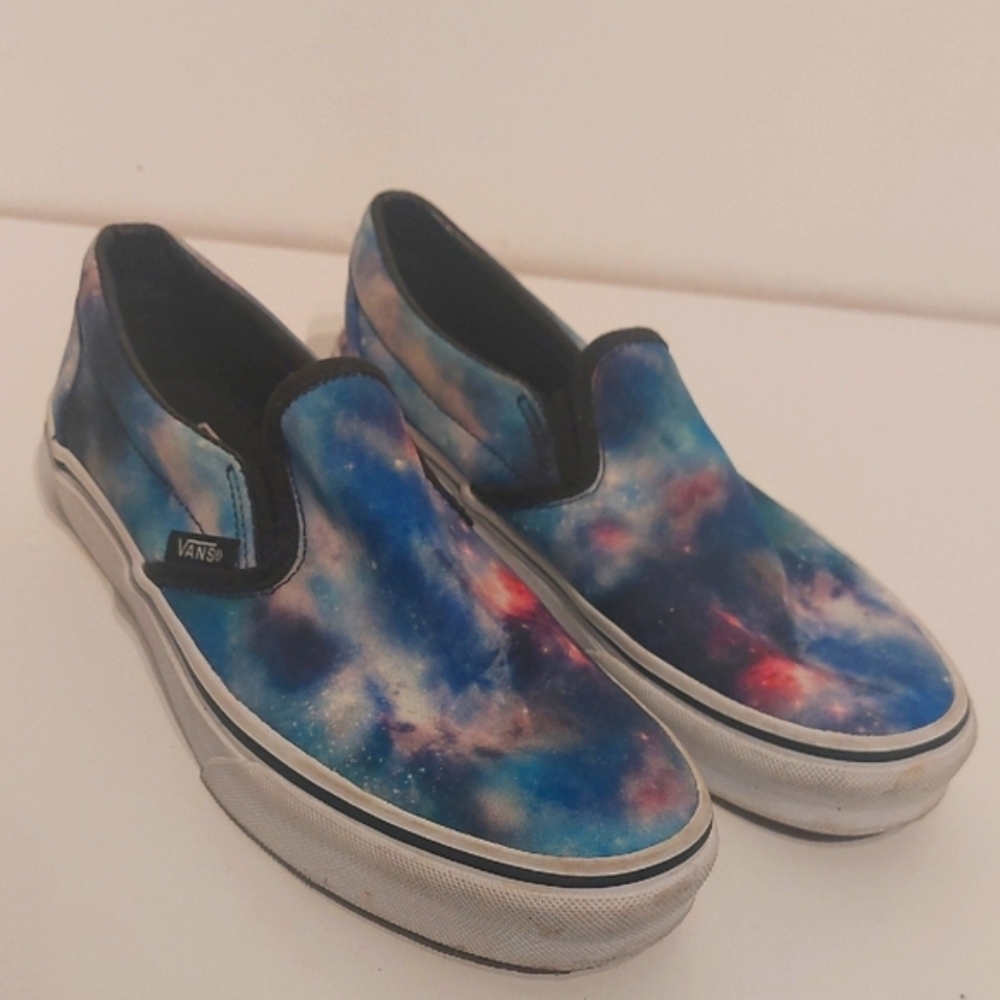 Vans Galaxy Print Slip-On Sneakers